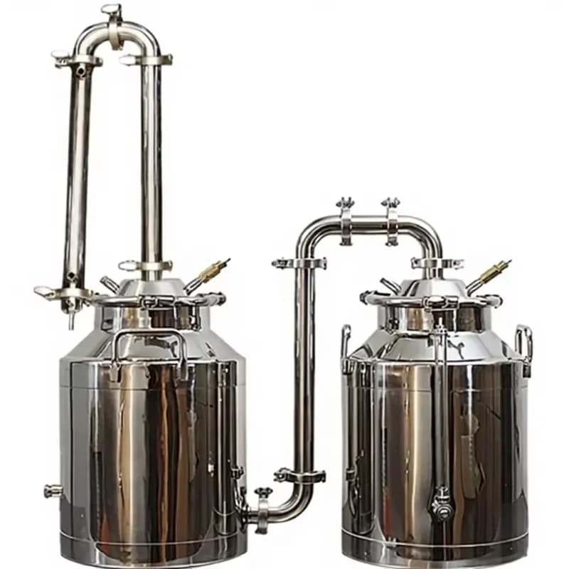 50L 100L Essential Oil Extraction Machine for Home Use and Small Business Micro Distillery Equipment