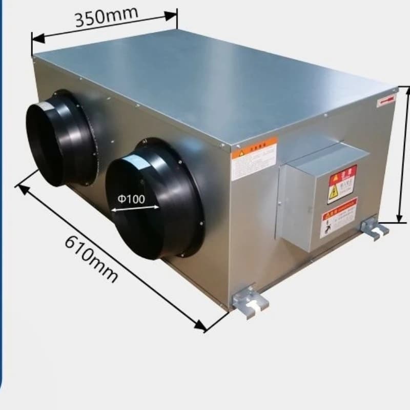 Silent fresh air ventilator Commercial fresh air exhaust integrated machine Household purification ventilator