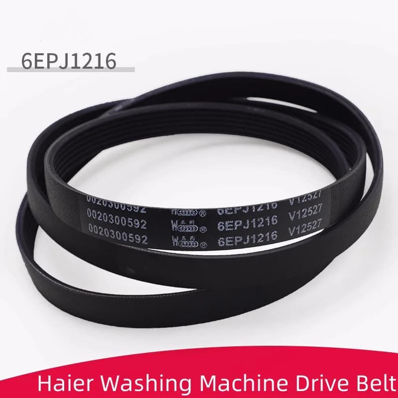 For Haier Washing Machine Drive Belt XQG70-B1201W/XQG80-1279/XQG70-10266A Belt Drive Belt 6EPJ1216 Circumference 1150MM