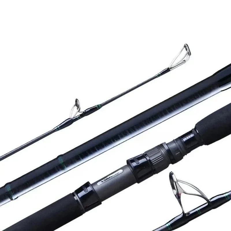 Highest Quality Popping Rod Deep Sea Boat Fishing Rod Long Casting Rod With Strong Drag Power 35KG