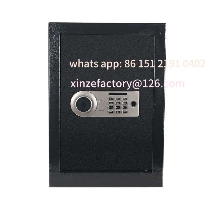 Customizable Safe Home Small Button Fingerprint 50 High Anti-theft Safe Bedside Wardrobe