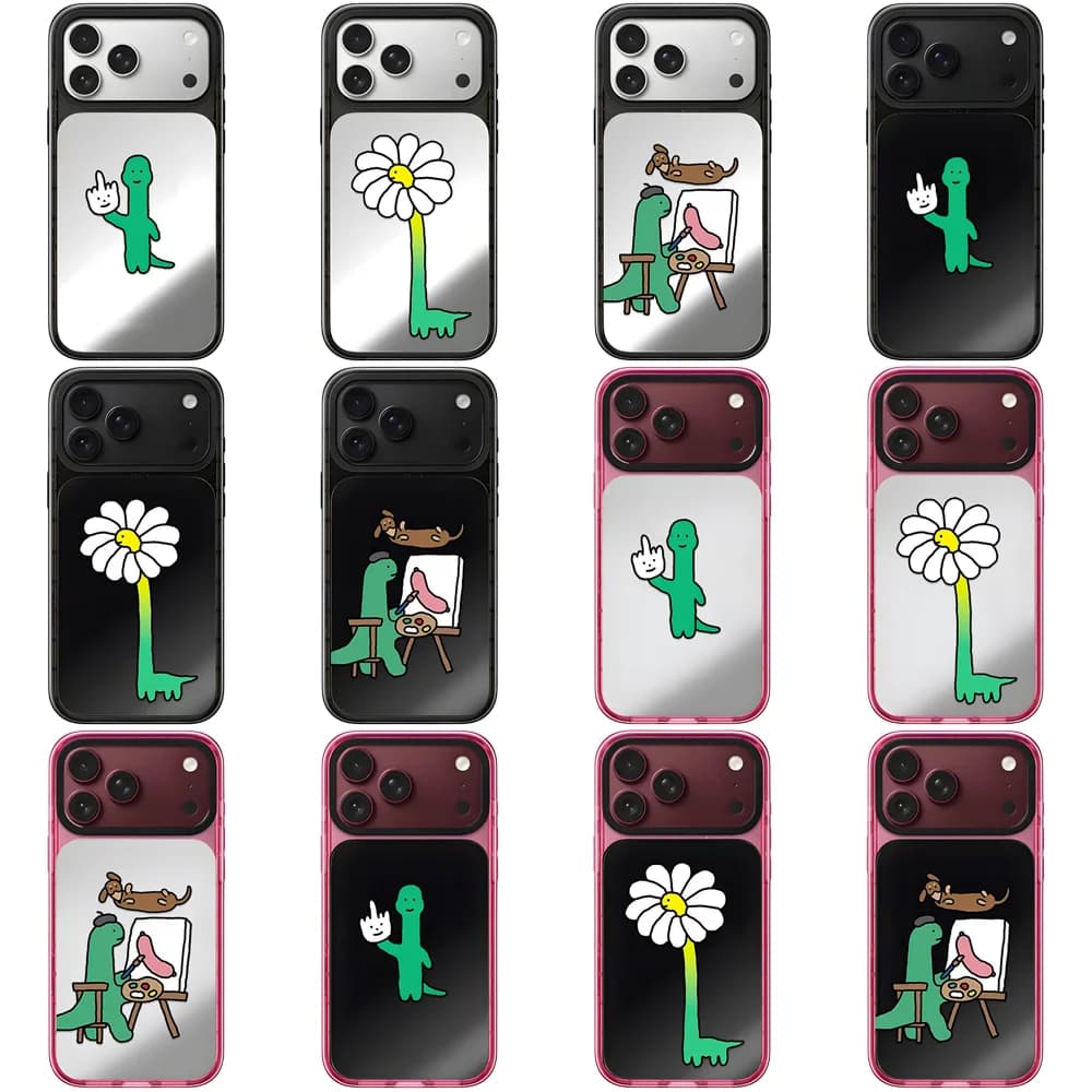 6092717 Impact Case - Mirror / Glaze Magnetic Cover for IPhone 17 18 Pro Max Case for IPhone 17Pro