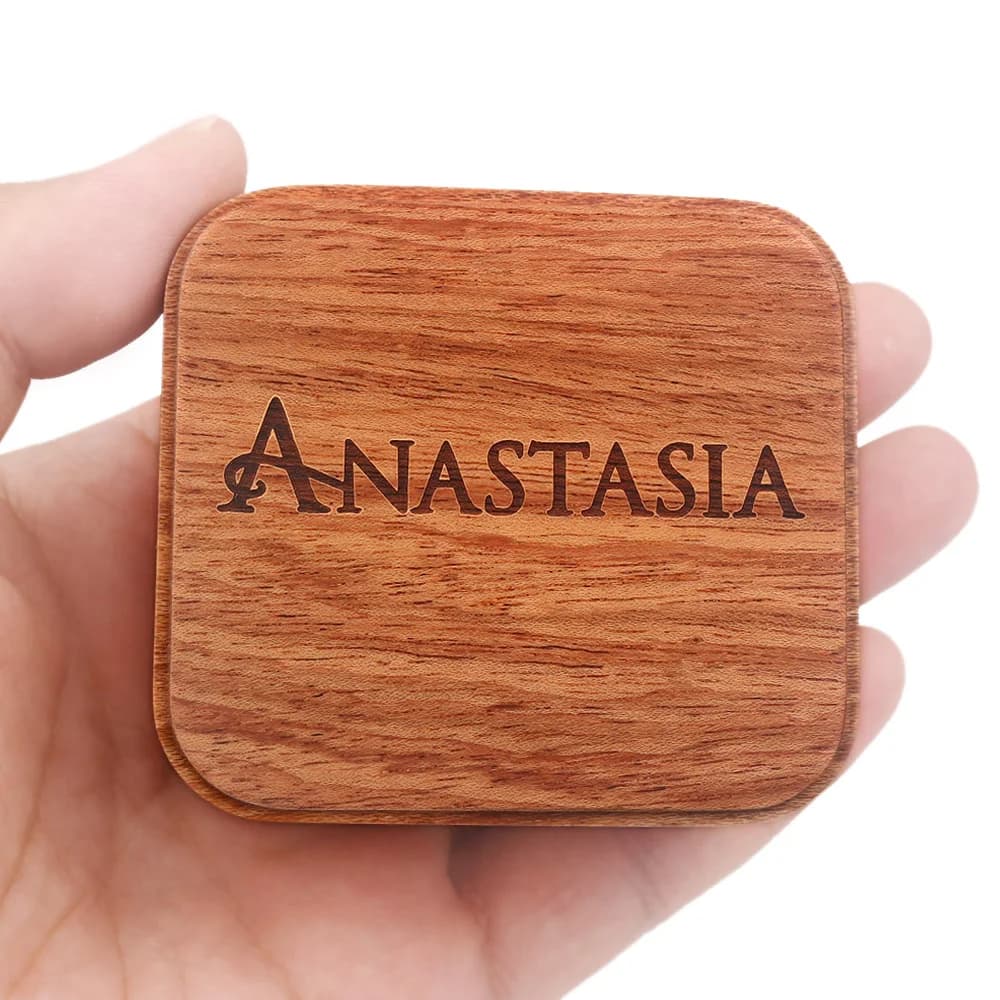 ROSIKING Handmade Wooden Anastasia music box  birthday gifts  for  childrens caja musical.