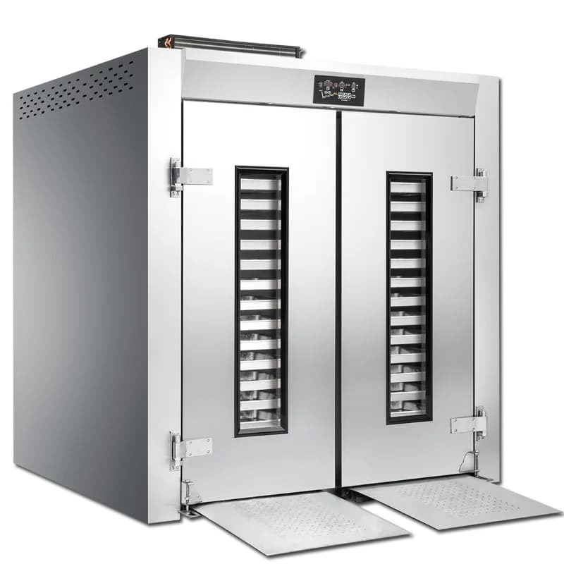 Frozen wake-up box Large capacity 128-plate cart-type fermentation box Bread pizza bagel dough Automatic wake-up box