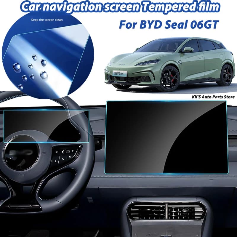 For BYD Seal 06GT central control navigation tempered glass protective film
