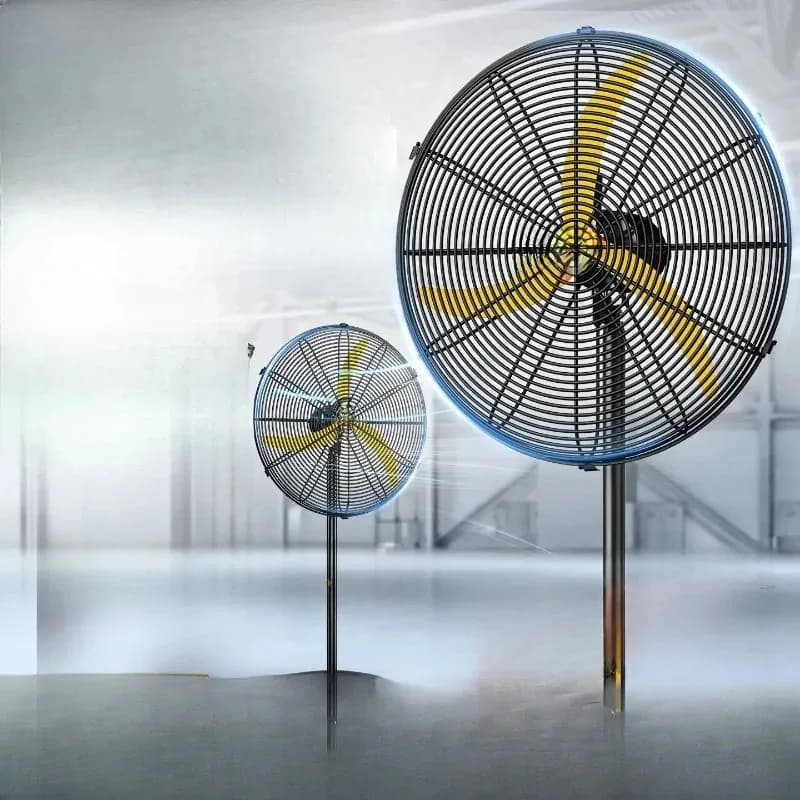 High-power floor fan Industrial fan High-wind commercial formaldehyde removal workshop Industrial electric fan Wall fan