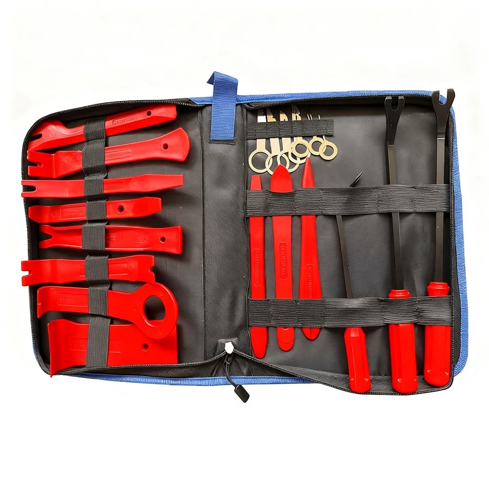 19 PCS Hand Tool Car Disassembly Tools Set DVD Stereo Refit Kits Interior Plastic Trim Panel Dashboard Removal Tool Repair Tools