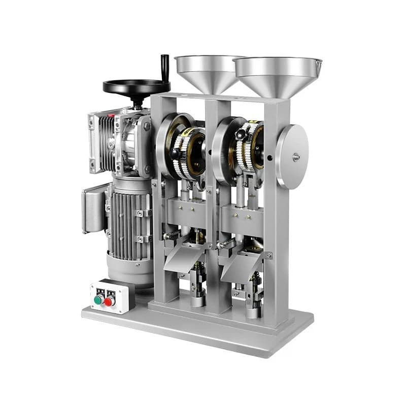 Double Head Tablet Press Electric Milk Tablet Press Commercial Press Panax notoginseng Powder American Ginseng