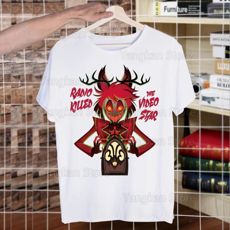 RADIO DEMON T Shirt Men Shirts Quality Summer Top Tshirts Short Sleeves Tees T-Shirt