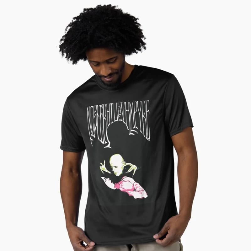 Nosferatu the Vampyre Movie Scary halloween Gift t shirt Scream film Graphic clothes 100% cotton printed All size tops S-6XL