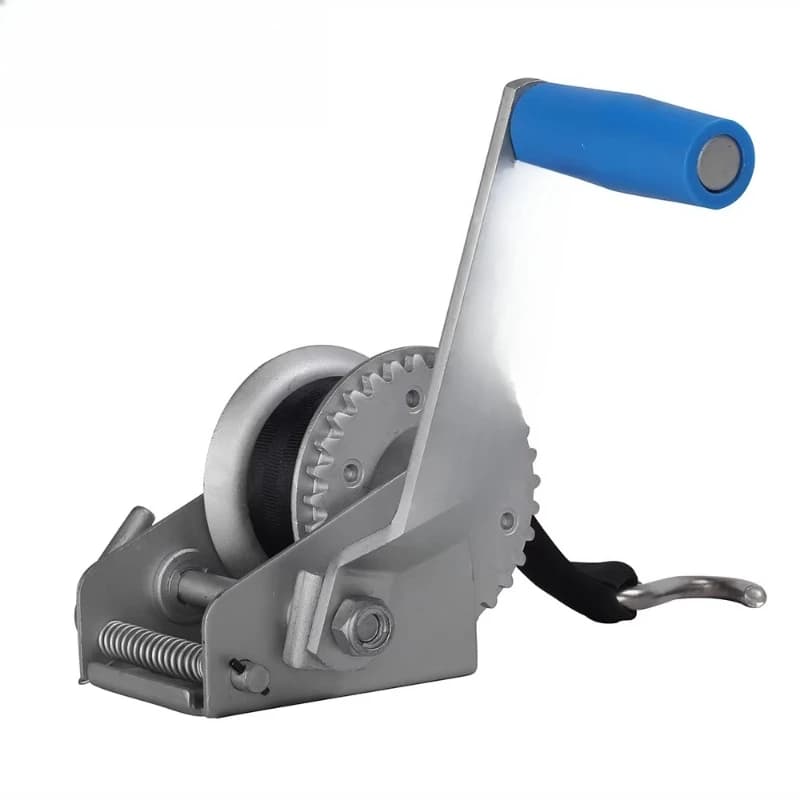 Trailer Manual winch, winch Hand crank Motorboat Yacht trailer parts Non-stamped parts