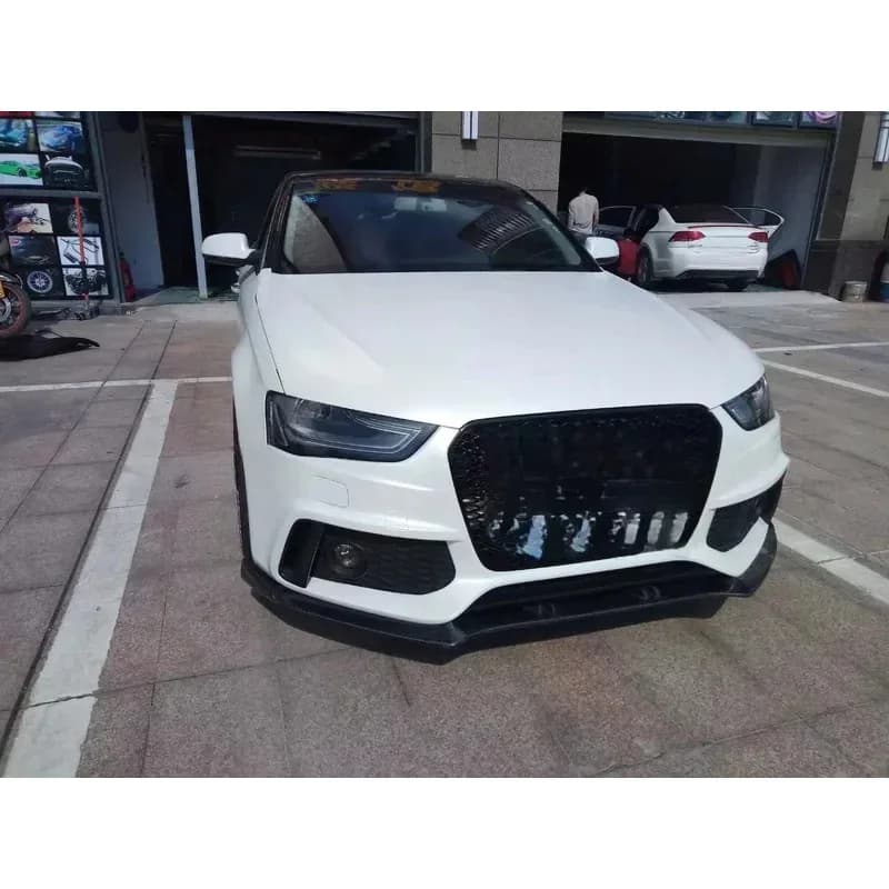 A4L Front Bumper with Grille Classic Auto Body Kit Lower Spoiler for Vehicle Enhancement