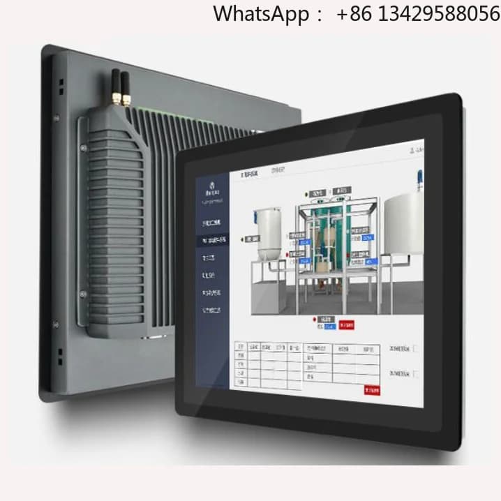 19 Inch All-In-One Industrial Grade Computer Fanless Industrial Panel PC With J1900 J4125 Processor and Resistive Touchscreen
