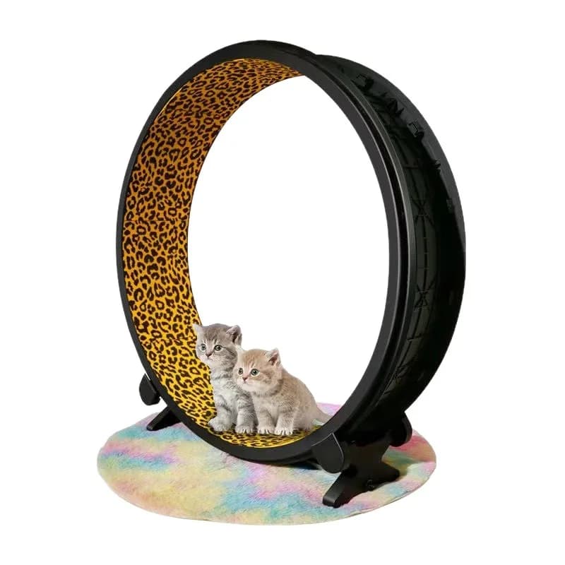 Cat silent treadmill ABS material  teaser artifact hidden track sports roller  dog universal  climbing frame