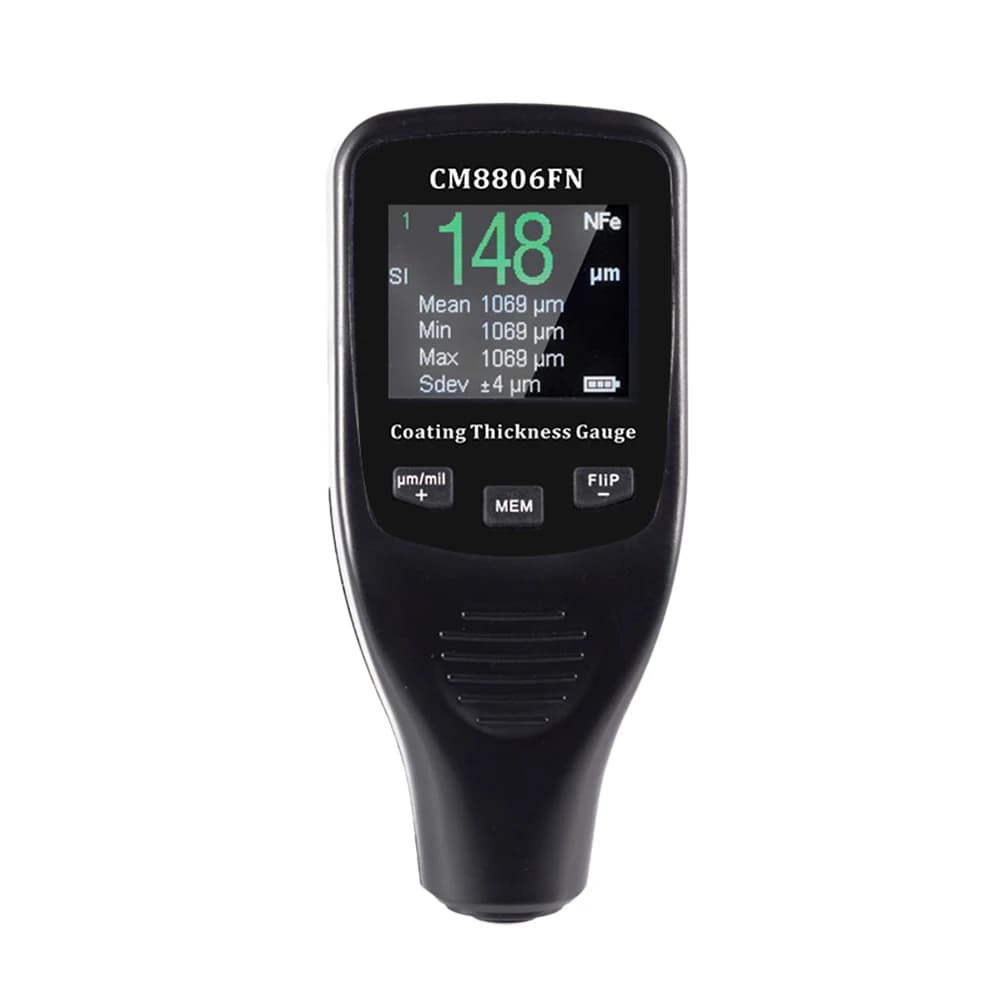 Electronic Power and Auto Testing Machine Usage Digital CM8806FN Paint Coating Thickness Gauge