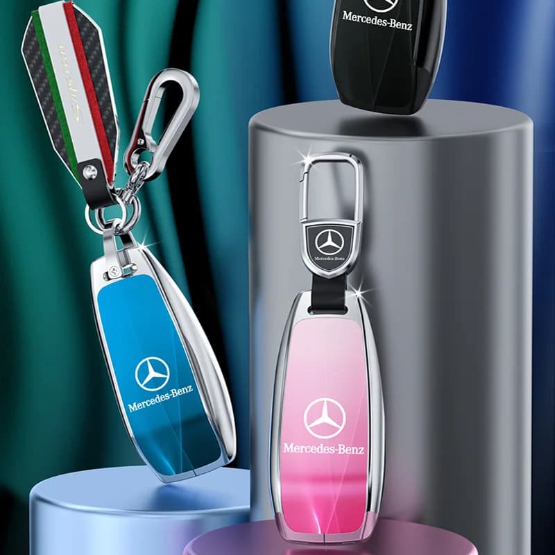 Premium Key Case for Mercedes-Maybach S-Class (S400/S450/S480/S580/S680) & GLS - Protective Cover Keybag Keychain