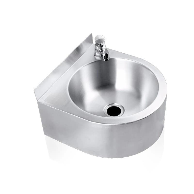 304/316 Semicircular Stainless Steel Washbasin, Prison Engineering Household Toilet Washbasin Sink Washbasin