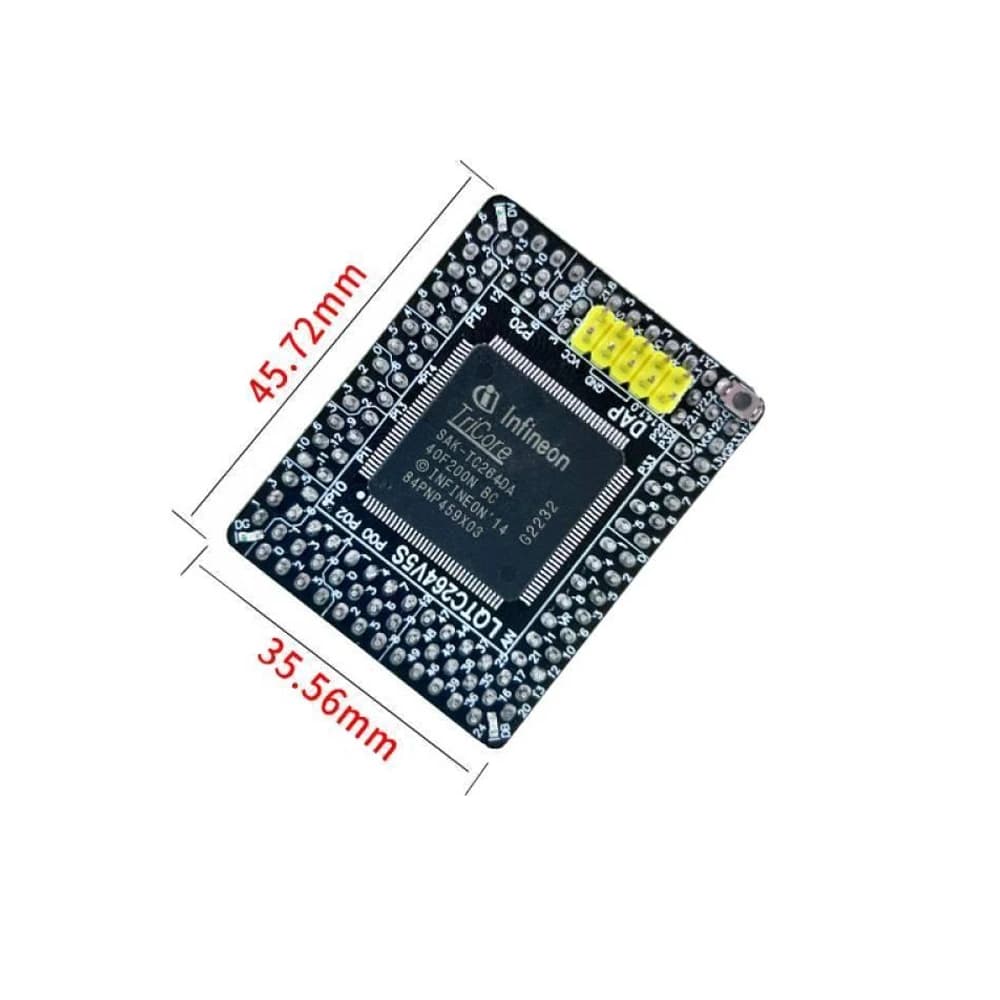 Smart Car Chip Core Board TC264D/TC264DA/TC297TX Dual-Core 200MHz/Triple-Core 300MHz 3.3V/5V with ECC Protection for Automotive