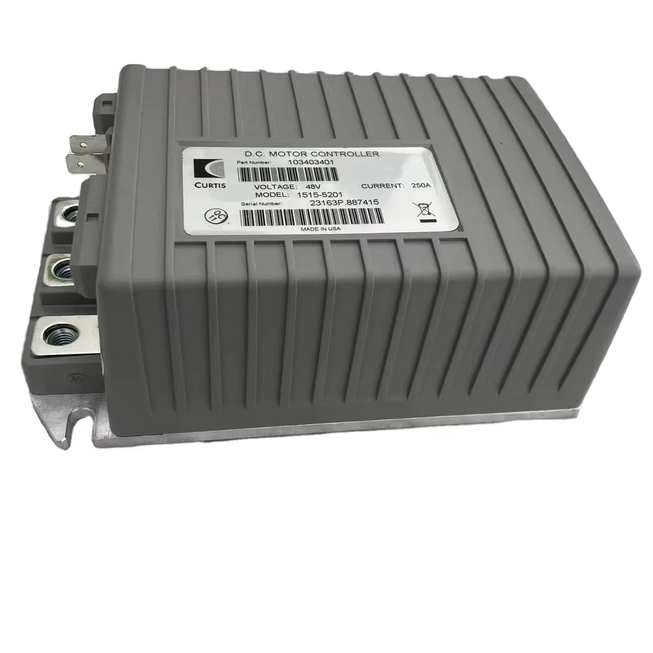 Curtis Motor Controller 1515-5201 for Club Car USA Original High Performance Golf Cart Controller 48V 250A