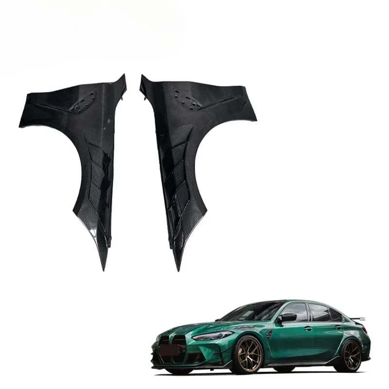 Design Side Fender Parts Twill Dry Carbon Fiber Front