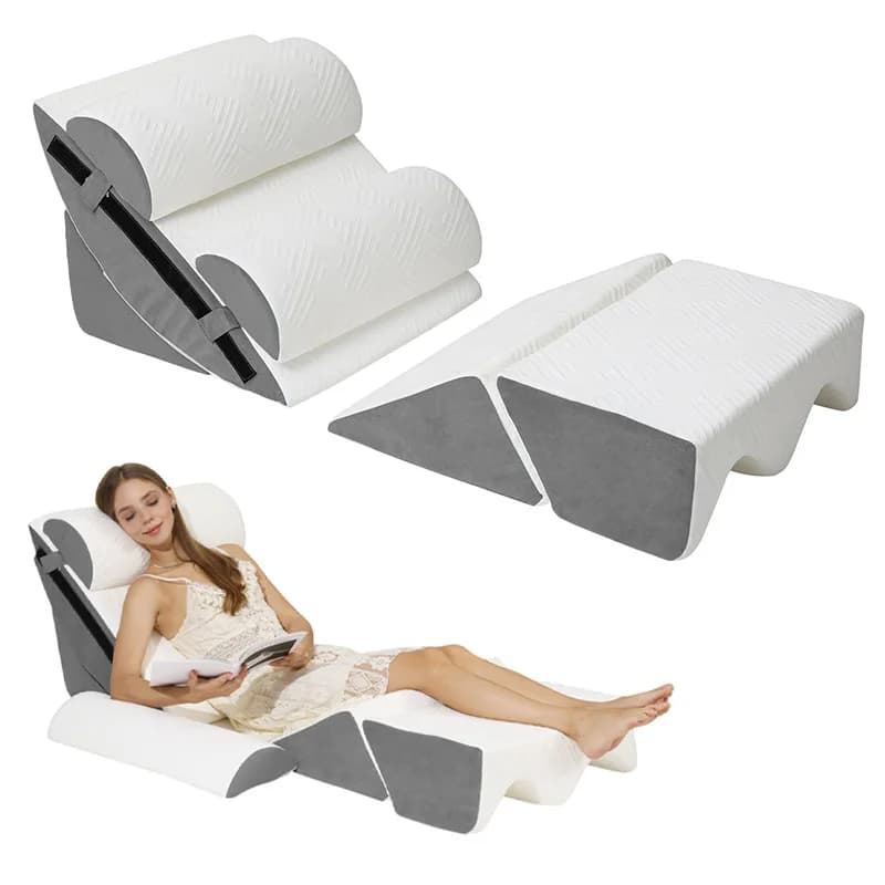 washable elderly backrest pad waist soft bag leg pillow maternity care waist pillow neck protection bed backrest bedside