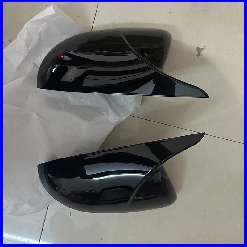 Car Styling For Mazda 6 GH 2009-2012 Side Door Rearview Mirror Cover Cap Trim With Horn Decorative Frame Auto Parts Accessories