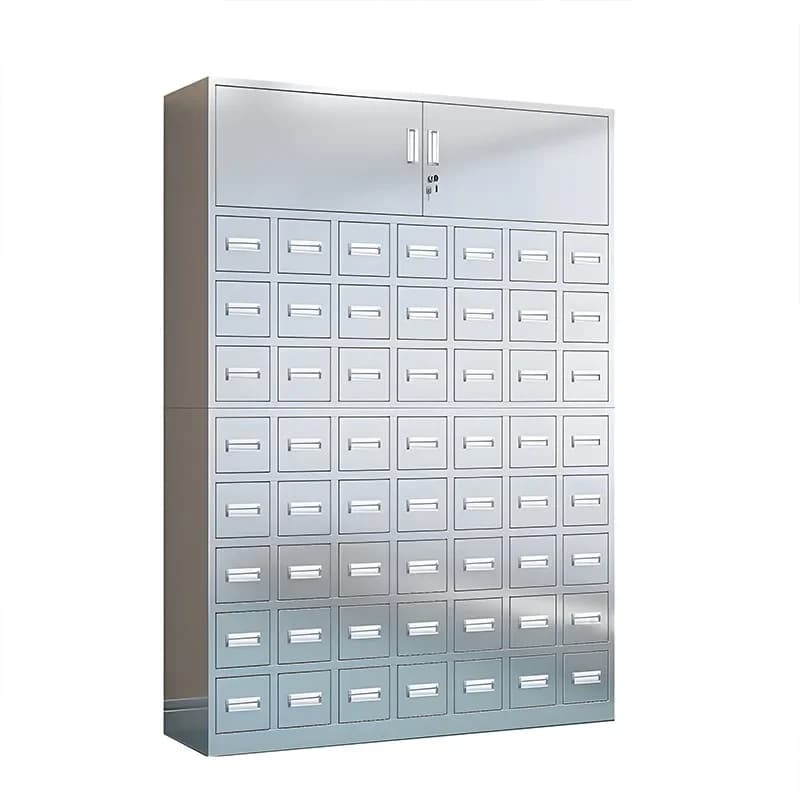 XC stainless steel adjustment table thickened storage cabinet moisture-proof storage cabinet