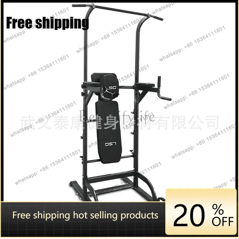 zj. Pull-ups, bench press, weightlifting bed sheets, parallel bars, sit-ups, and fitness equipment sets