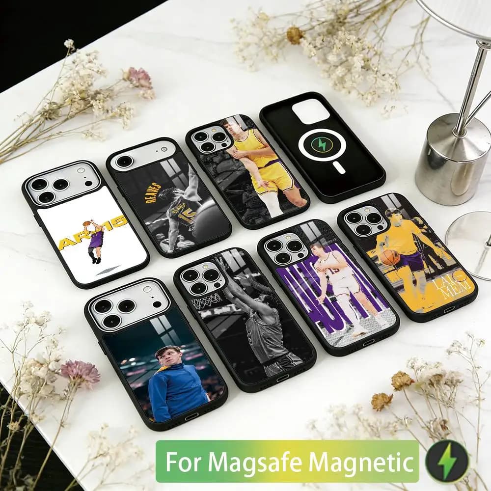 Basketball Austin Reaves  Phone Case For iPhone17,16,15,14,13,12,11 Plus,Pro Magnetic For Magsafe Wireless Charging