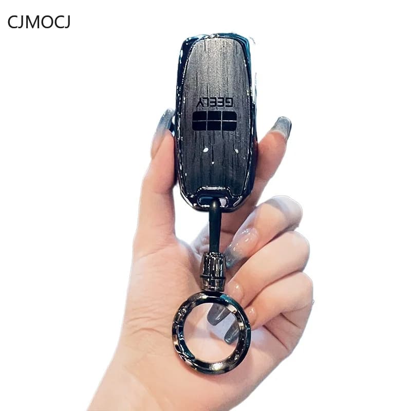 Zinc Alloy Key Cover Case for Geely Galaxy E5 / L7 / L6 / E8 / M9 / Xingyao 8 / A7 / Xingqi 7 (2025) - Protective Key Fob Shell