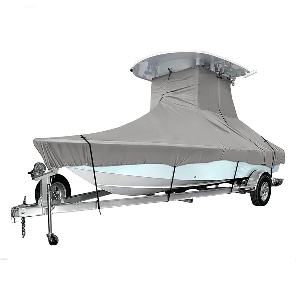 Heavy Duty Marine Grade Polyester Waterproof UV and Fade Resistant TTOP Boat Storage Cover