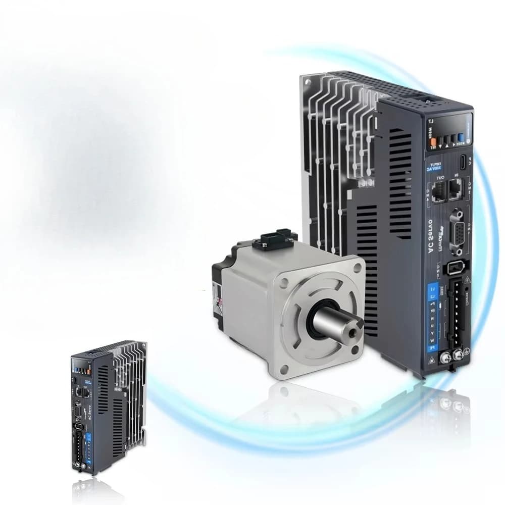 Hypken 2.2 Kw Servo Motor with Position Control Low-Backlash Latch 3000rpm Spindle Enclosed Design 3000rpm Rated Speed