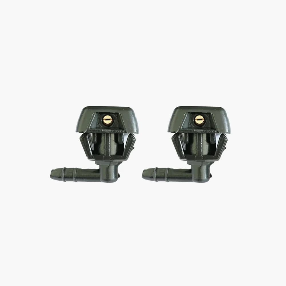 ZF-F Paquete  2 chorros  boquilla limpiaparabrisas lantero para Fiat, Fiorino, Punto 735277664   6438J0 Reemplazo directo fácil