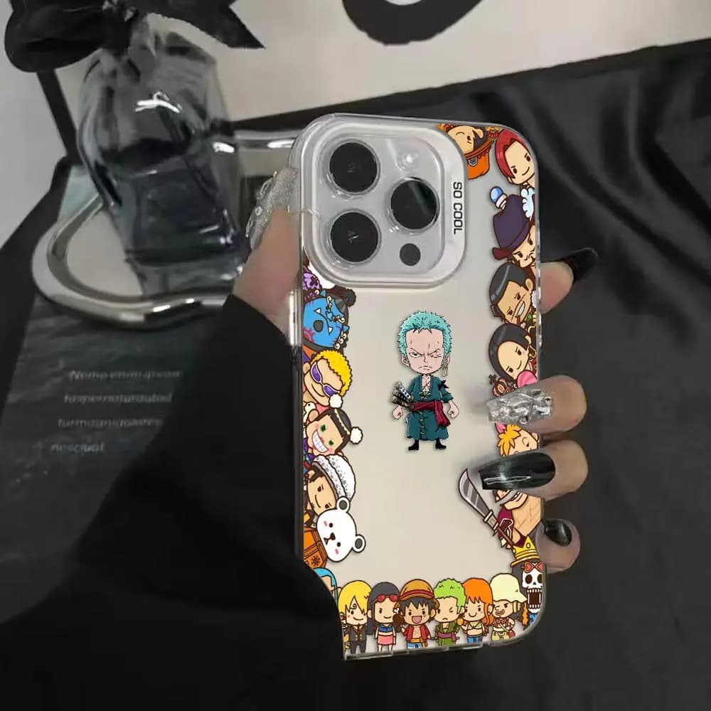 One P-Piece Monkey D Luffys Phone Case For VIVO Y400 Y100 Y76 Y75 Y73 Y51 Y50 Y36 Y35 Y27 Y22S Y21 Y20 Y19S Y17S Y16 Y15S Shell