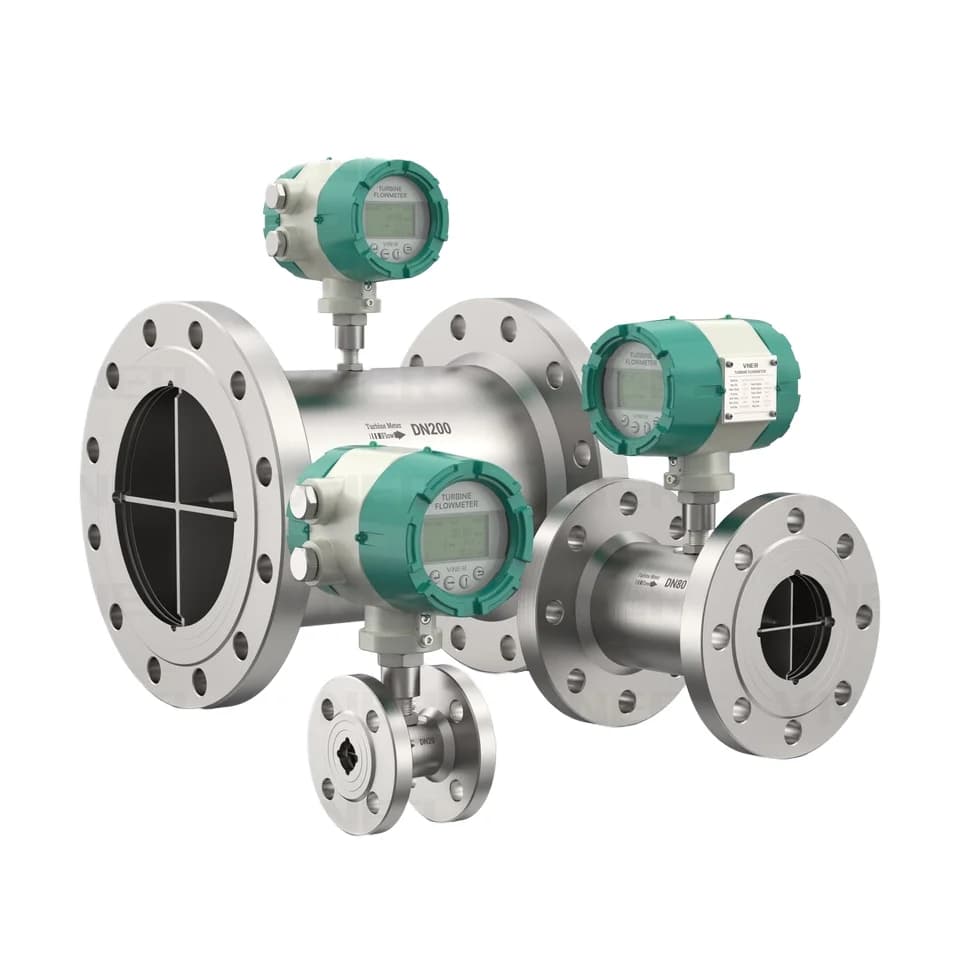 VNER Stainless Steel LCD Digital Variable Area Flow Meter (+/-0.5% Accuracy) OEM/ODM Customized Support For Flow