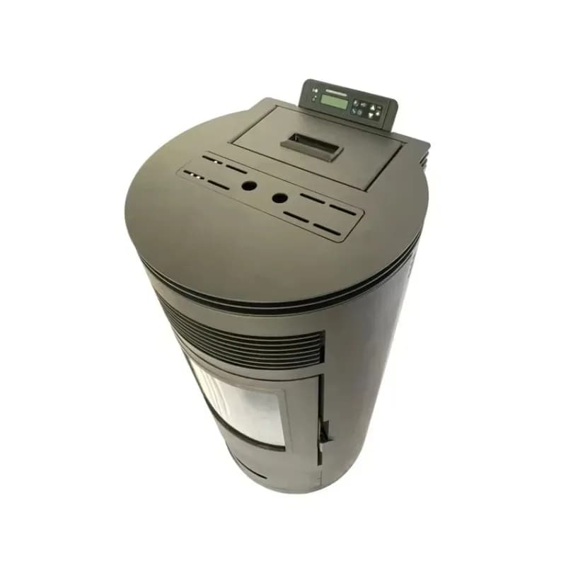 9KW Cast Iron Easy Ash Clean Wood Pellet Stove For Heying Heating