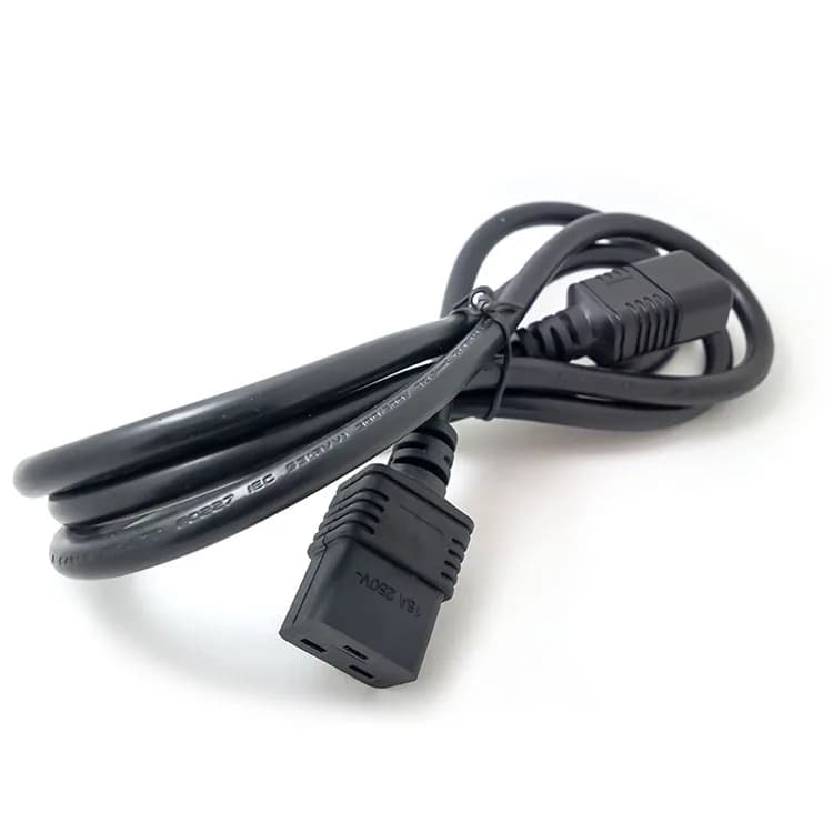 3pcs SENYE 1.8m Cable Leader 14 AWG 15A 250V Heavy Duty Power Cord (IEC320 C14 to IEC320 C19)  PDU Power Cable