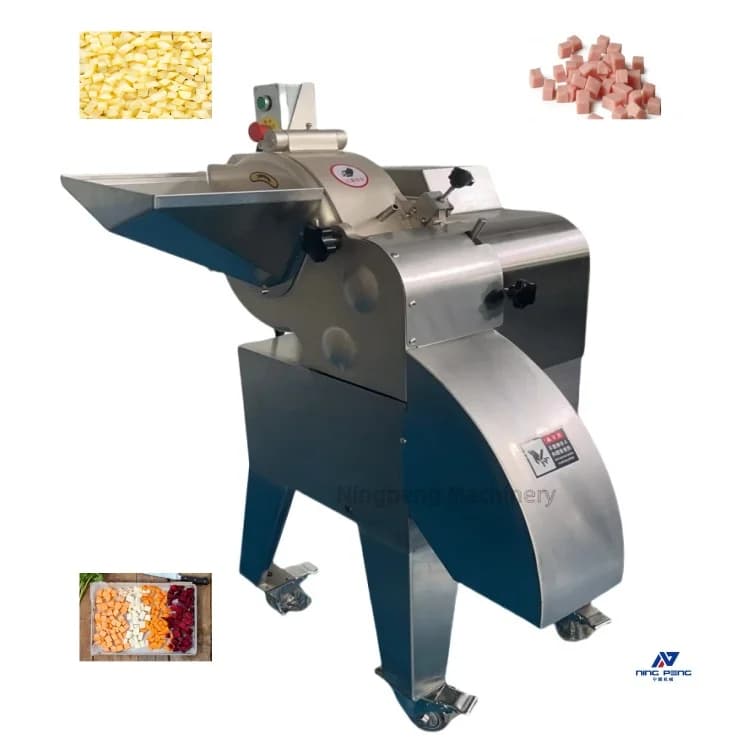 Rhizome Dried Mushroom Cucumber Cutting Machine Carrot Cube Cutting Machine Papaya Cutting Machine