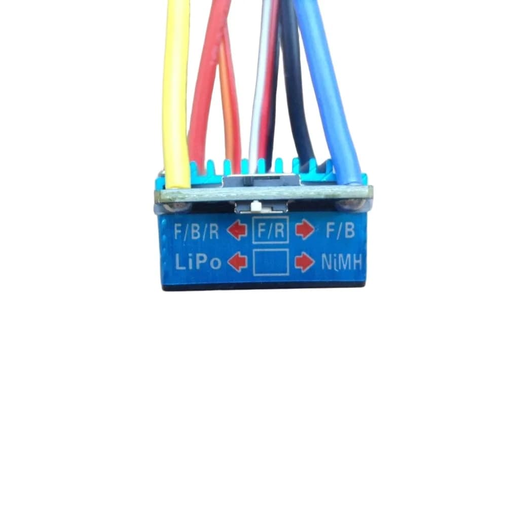 160A Waterproof Brushed ESC 5-13V 2S-3S Lipo Waterproof Dual Mode Multiple Protection BEC Output for RC Car Boat 370/380 Motor