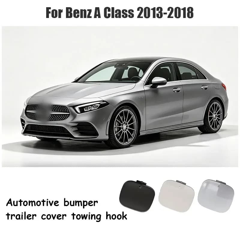 For Mercedes W176 A Class 2013-2018 A180 A200 A220 A250 Car Rear Bumper Tow Hook Cover Cap Accessory