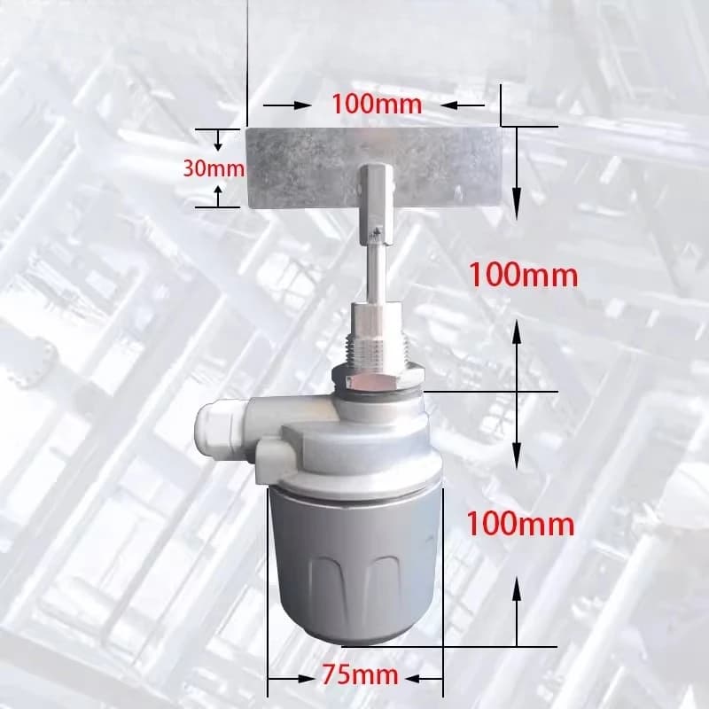 Miniature Rotary Level Switch Powder High and Low Silo Level Meter Switch Sensor Controller