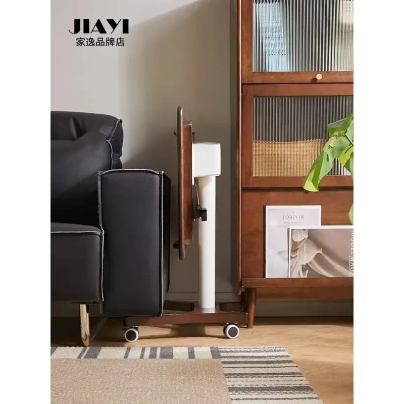 Solid Wood Lectern Movable Lifting Table Standing Office Small Table Room Decoration AccessoriesX14