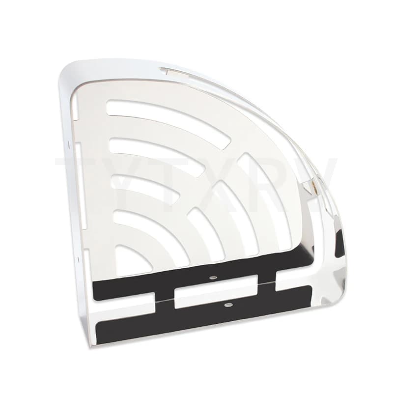 High Quality Bathroom Perforated Toilet Storage Rack Stainless Steel Tripod Corner Bathroom Rack