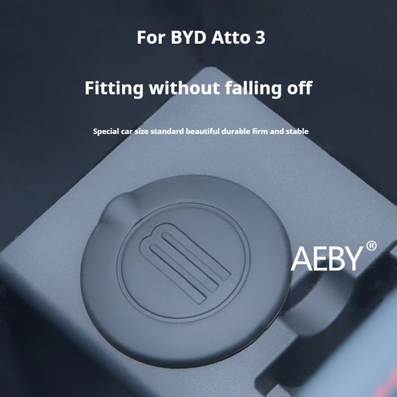 AEBY For BYD Atto 3 Smart Driving Edition 2022-2024 Center Console Armrest Box, Passenger Side Accessory Hanging Clothes Bag Hat