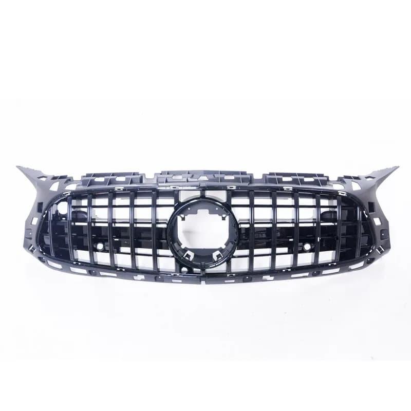 Two-door front grille for automotive modifications