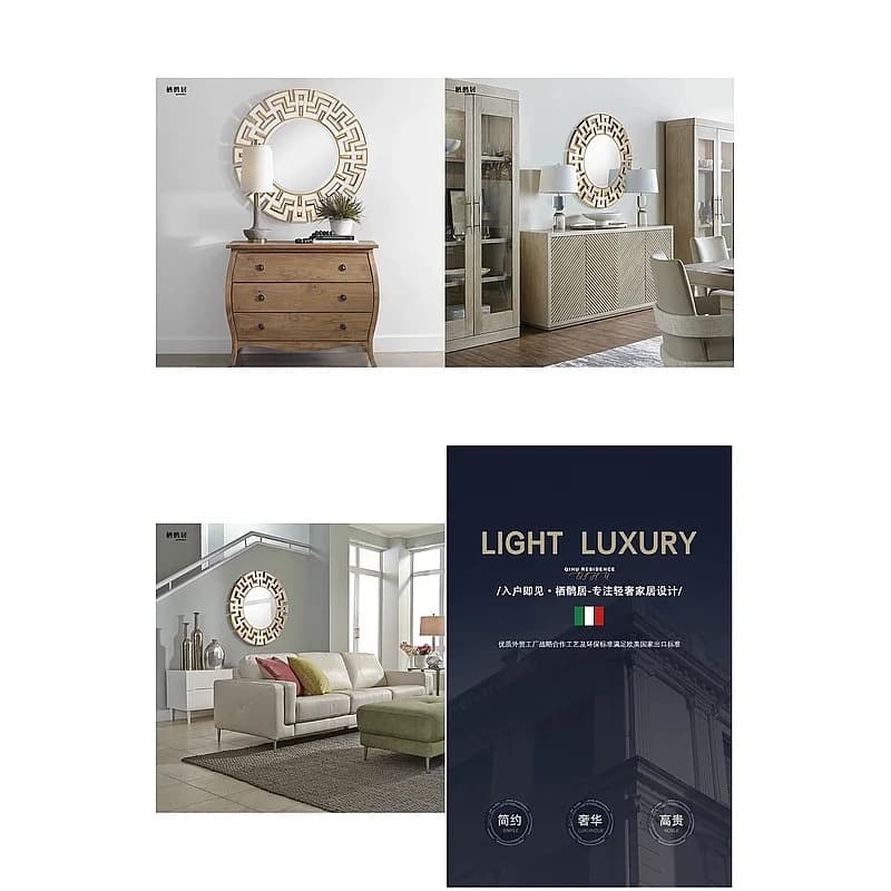 Hidden Arch Sliding Mirror for Closet, Wall Selfie Decorative Mirror, Invisible Wardrobe