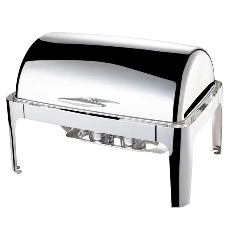 9L High Quality Stainless Steel Commercial Roll Top Chafing Dish Buffet Set