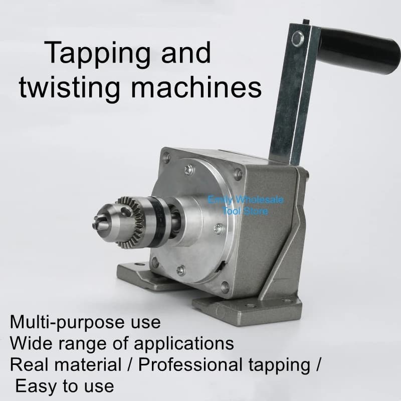 Tapping machine tapping machine manual hand crank tapping machine