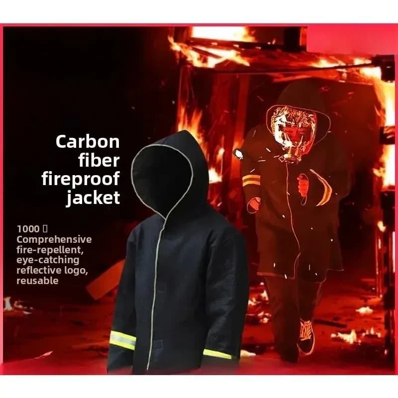 Fire cloak, carbon fiber cotton household fire blanket, cloak clothes fire blanket