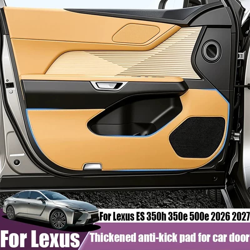 For Lexus ES 350h 350e 500e 2026 2027 car door anti-kick pads wear-resistant car interior modification decorative supplies